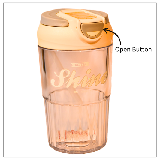 Transparent Sipper Style Tumbler