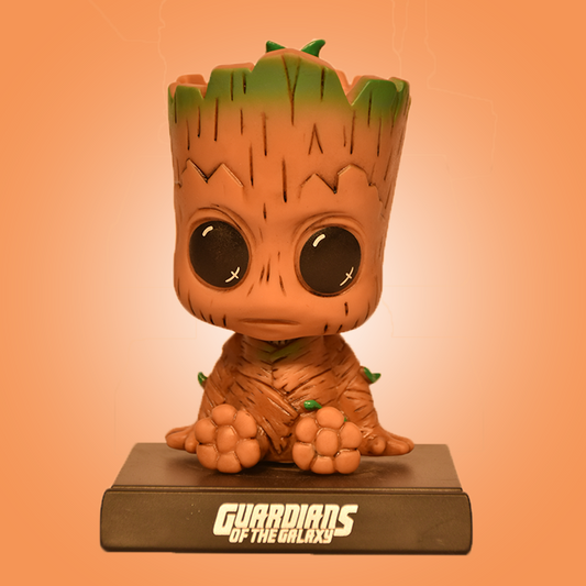 Super Hero Groot Bobble Head Action Figure